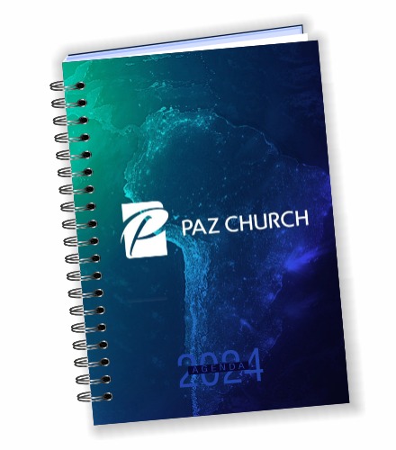 Agenda Personalizada Para Igrejas (10 und)
