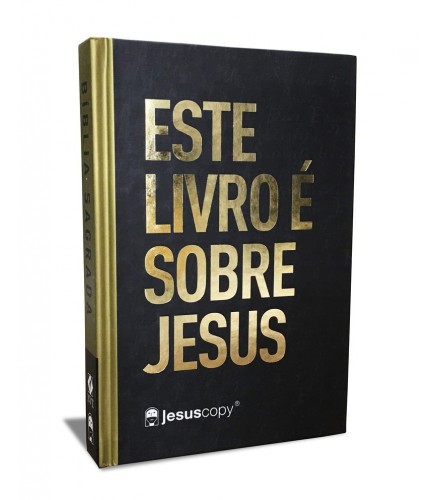 Bíblia Este Livro é Sobre Jesus | Letra Grande | NAA